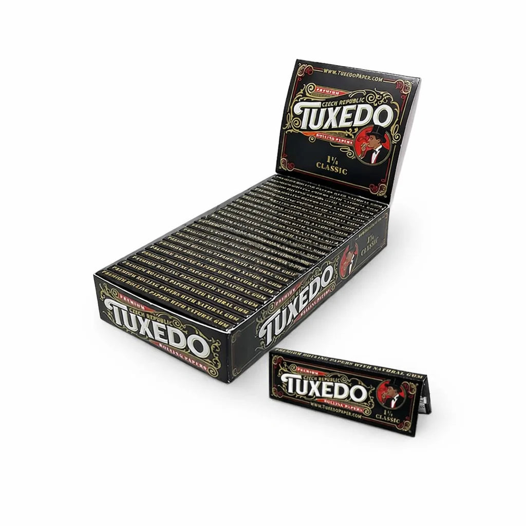 Tuxedo Rolling Papers 1 1/4 Classic [Box of 24 Packs] | Wholesale