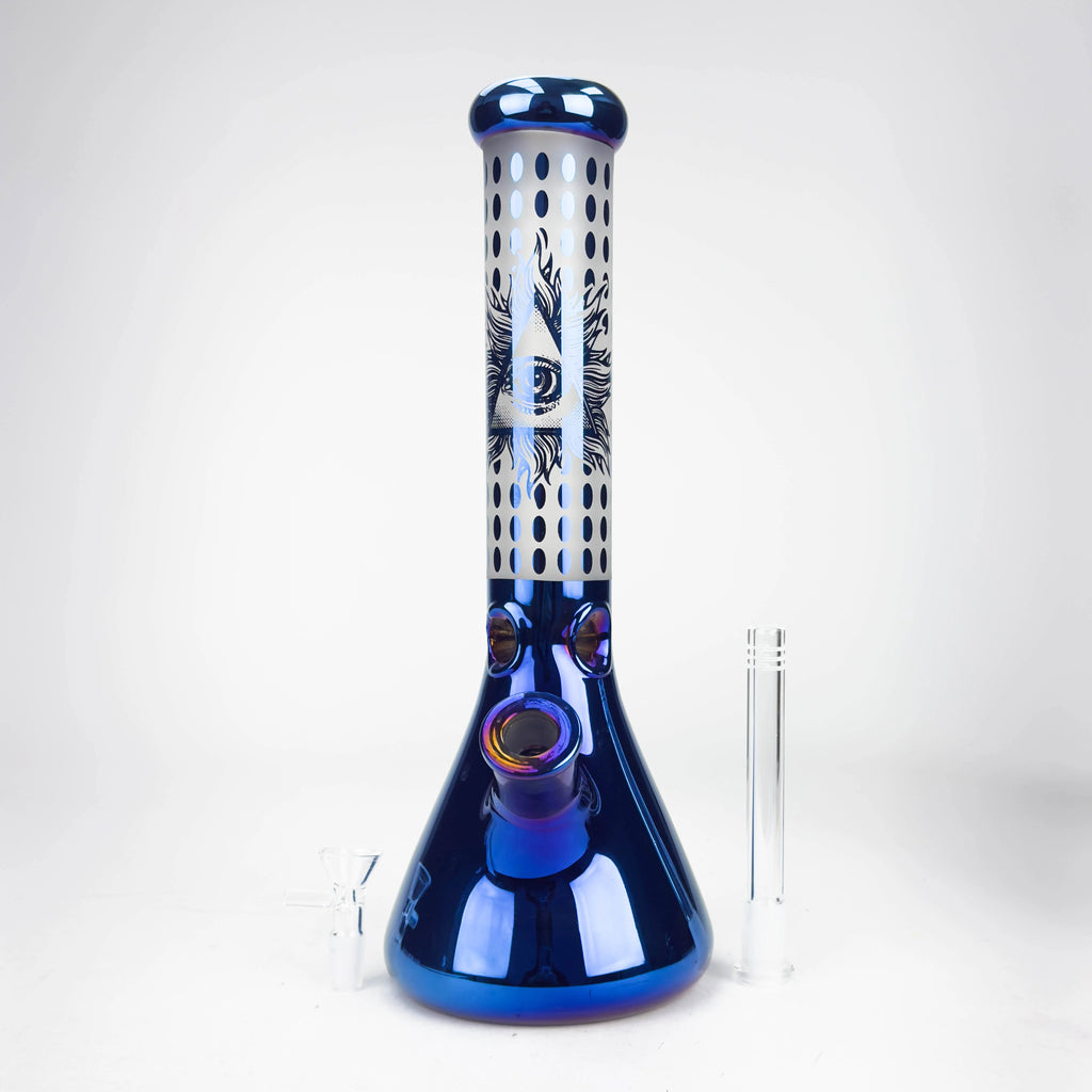 14" Holiday Series 7mm Glow-in-the-Dark Bong | Wholesale Glassbong Toronto