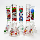 14" Holiday Series 7mm Glow-in-the-Dark Bong | Wholesale Glassbong Toronto
