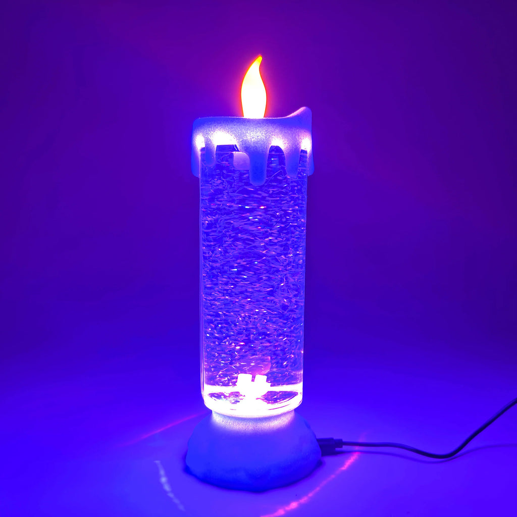 Snow Glow Magic LED Candle | Wholesale Holiday Decor Toronto