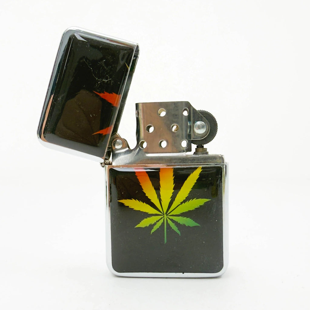 4-Piece Smoking Accessory Gift Set (Leaf Design) | Wholesale Box