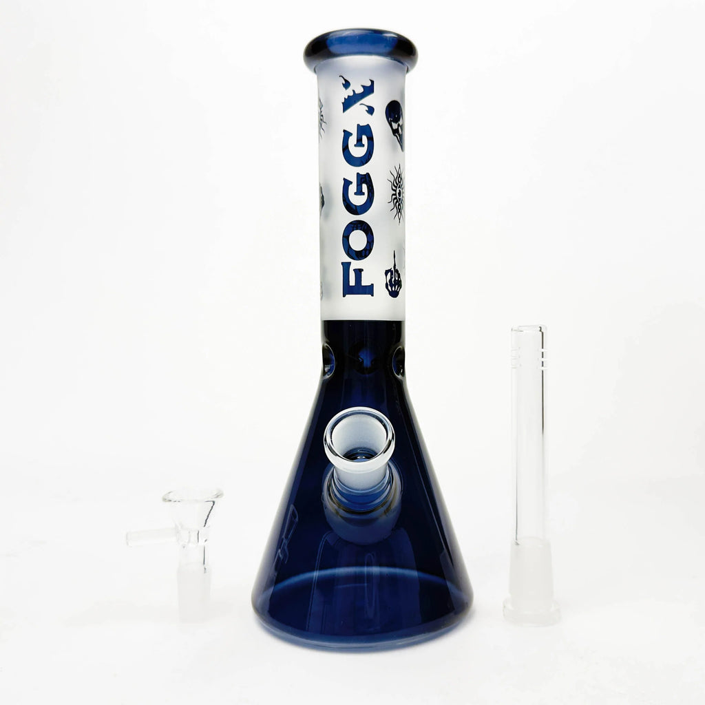 FOGGX 10" Glass Beaker Bong [FT12011] | Wholesale Water Pipe