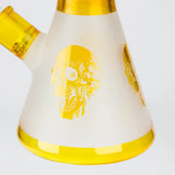 FOGGX 14" Sandblasted Small Skull Beaker (7mm Thick) | FT1649ATS