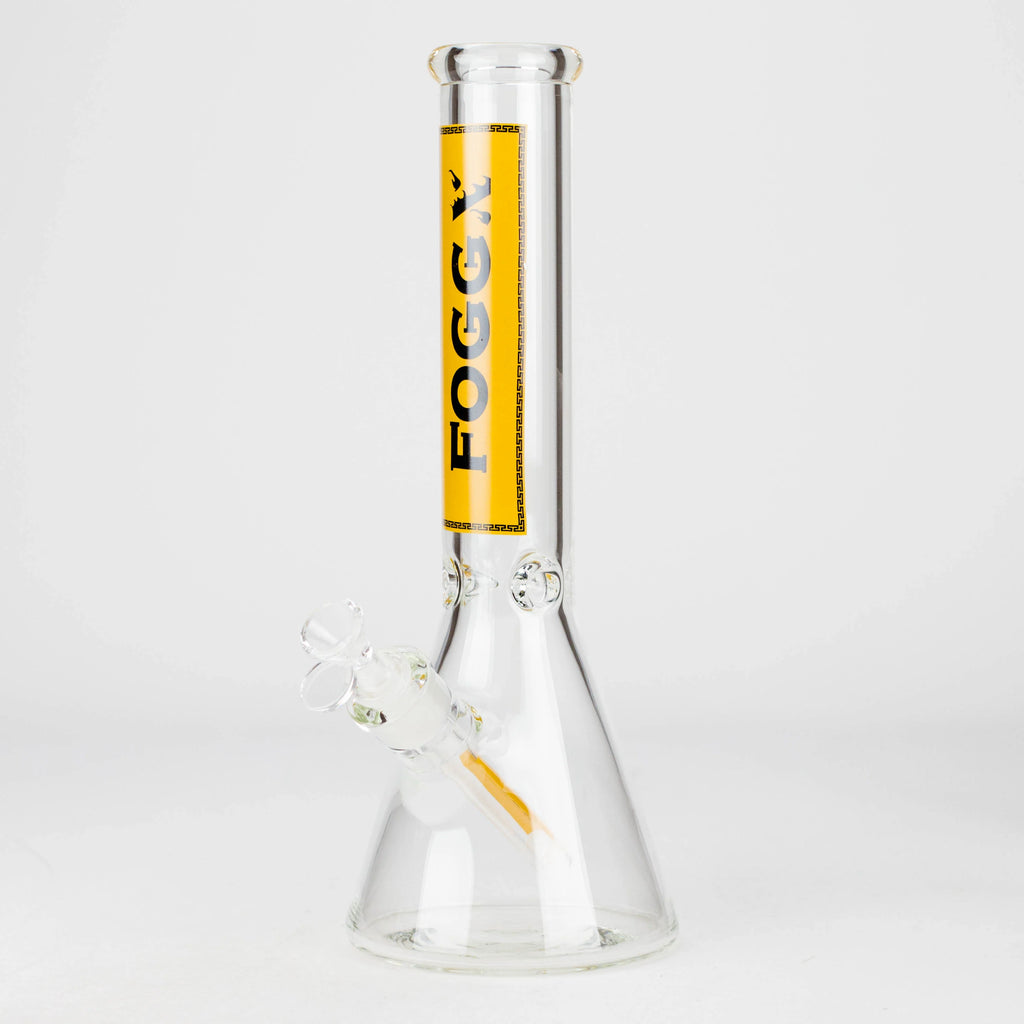 FOGGX 14" Classic Beaker Water Pipe (7mm Thick) | FT590 Wholesale