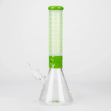 FOGGX 14" Sandblasted Frosted Beaker Bong (7mm) | FT321 Wholesale