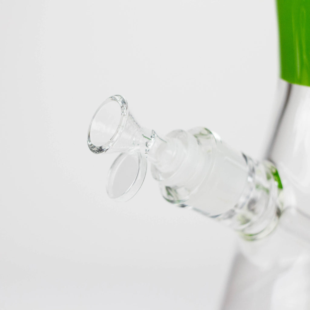 FOGGX 14" Sandblasted Frosted Beaker Bong (7mm) | FT321 Wholesale