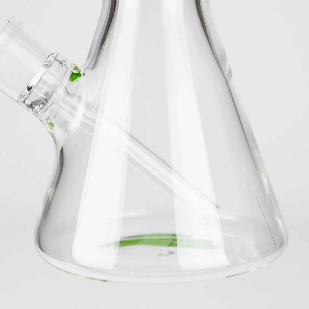 FOGGX 14" Sandblasted Frosted Beaker Bong (7mm) | FT321 Wholesale