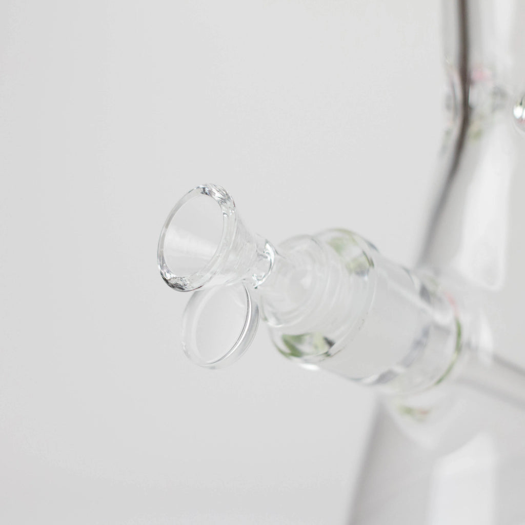 FOGGX 14" Sandblasted Beaker Water Pipe (7mm) | FT292 Wholesale