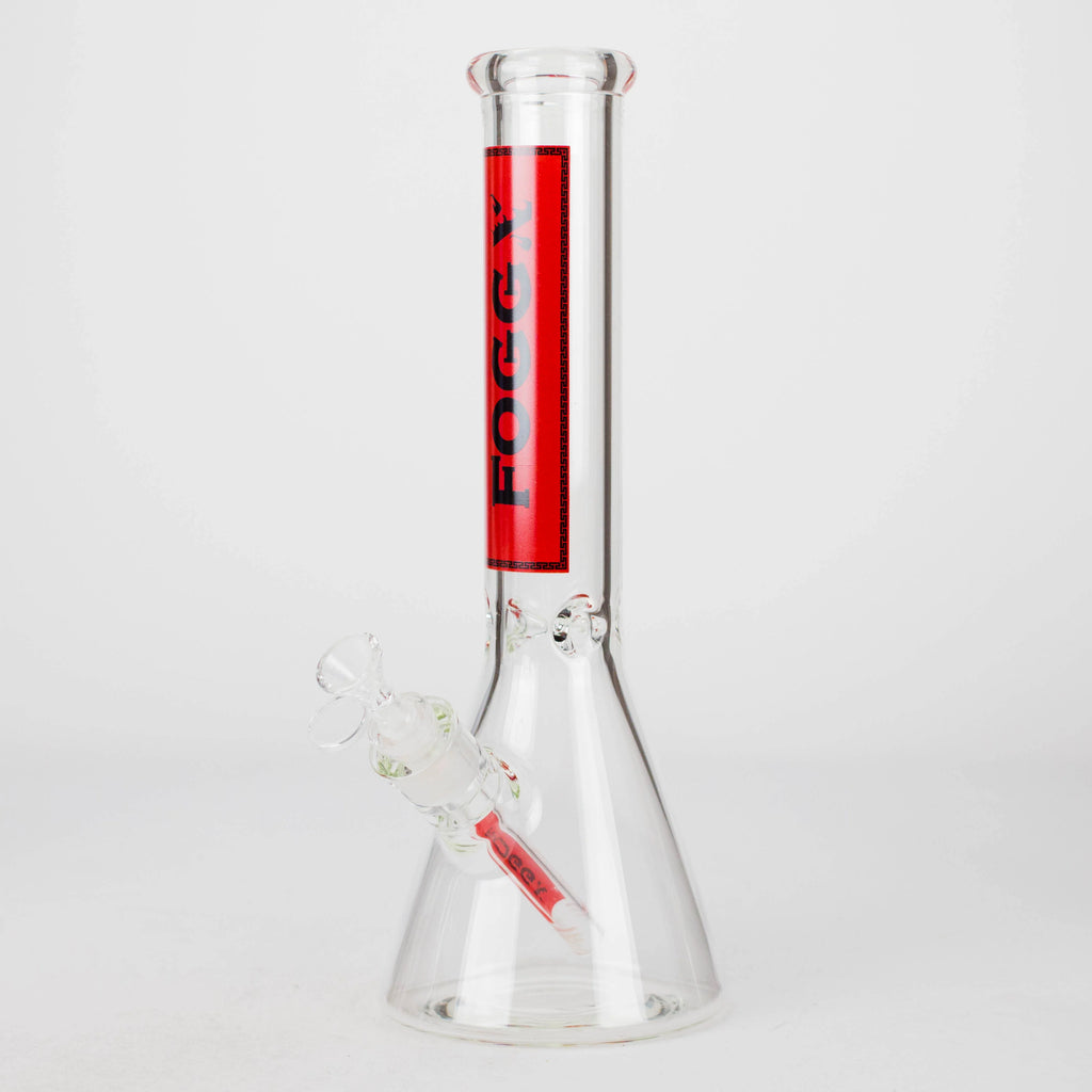 FOGGX 14" Classic Beaker Water Pipe (7mm Thick) | FT590 Wholesale