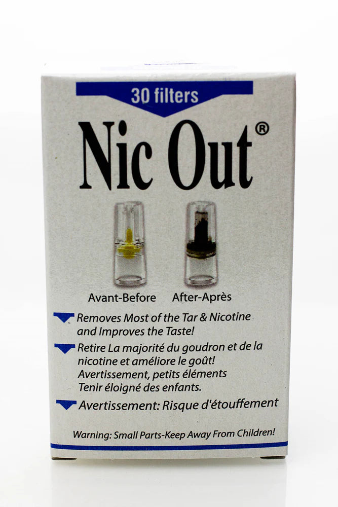 NicOut Disposable Cigarette Filters [Box of 20 Packs] | Wholesale