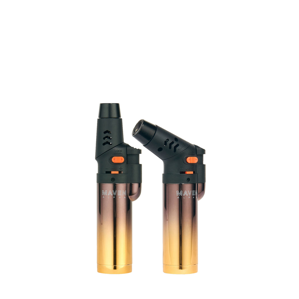Maven Alpha Chrome Torch Lighters – 15 Count Wholesale Toronto