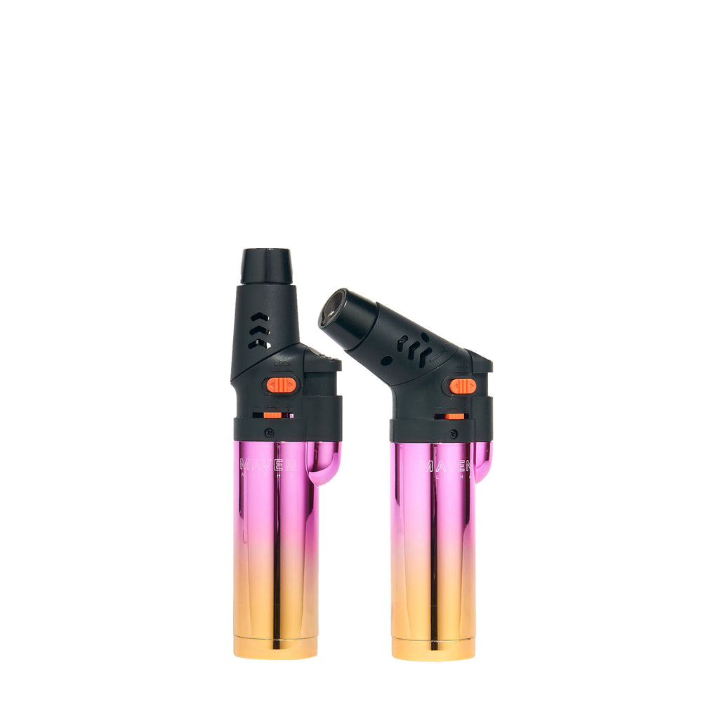 Maven Alpha Chrome Torch Lighters – 15 Count Wholesale Toronto
