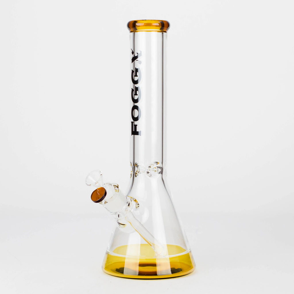 FOGGX 14" Beaker Glass Bong (7mm Thick Heavy Duty) | FT540