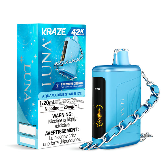 Kraze Luna 42K | Luxury Disposable Vape (20mL)