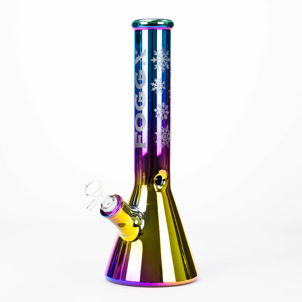 FOGGX 14" Colored Beaker Water Pipe (7mm Thick) | FTLL01 Wholesale