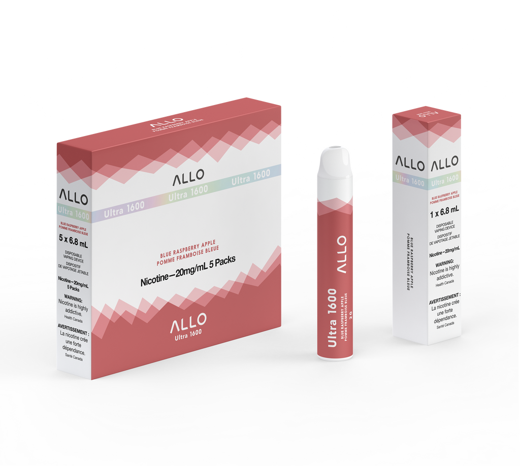 ALLO ULTRA 1600 DISPOSABLE 25PC/CARTOON