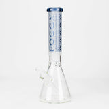 FOGGX 14" Sandblasted Beaker Water Pipe (7mm) | FT292 Wholesale