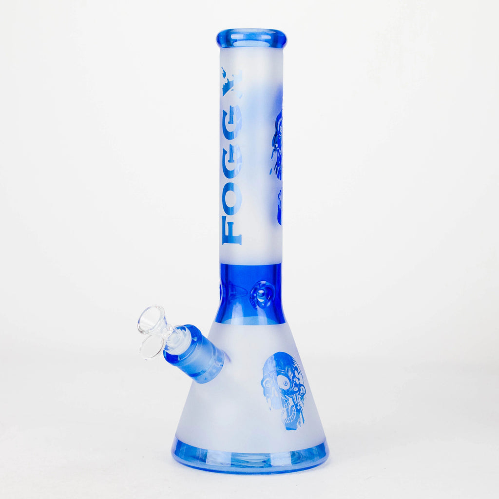 FOGGX 14" Sandblasted Small Skull Beaker (7mm Thick) | FT1649ATS