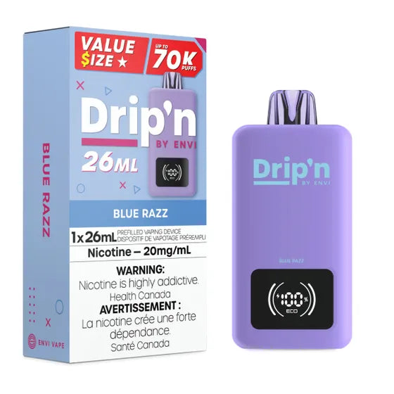 Drip'n by Envi 26mL (Box of 5) | 70,000 Puff Wholesale Vape Toronto