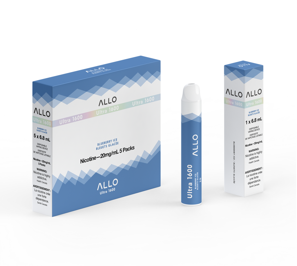 ALLO ULTRA 1600 DISPOSABLE 25PC/CARTOON