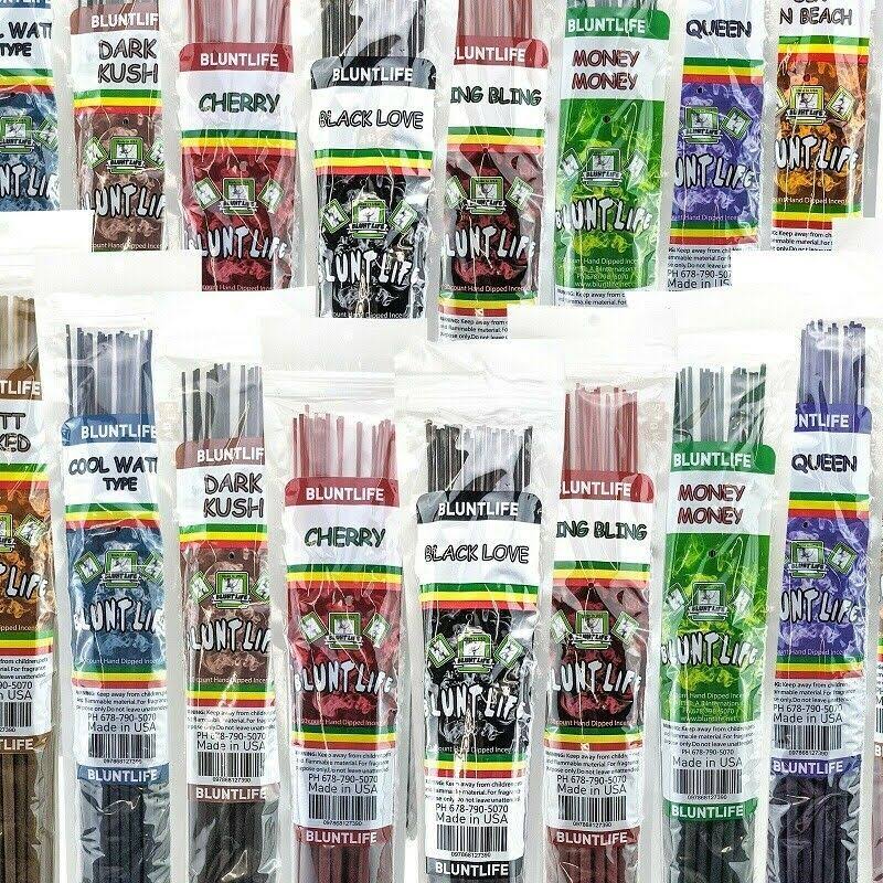BluntLife 10.5" Incense Sticks | 72 Count Assorted Counter Display