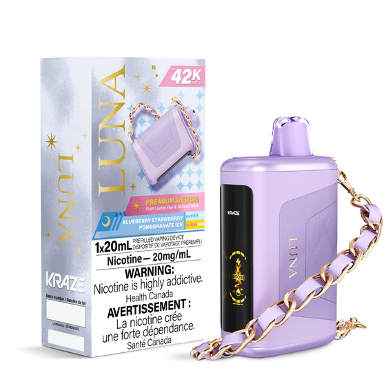 Kraze Luna 42K | Luxury Disposable Vape (20mL)