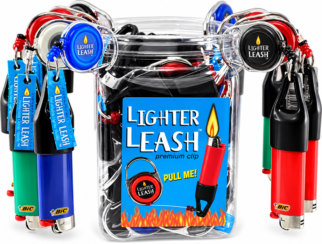 LIGHTER LEASH Premium Metal Case – 30 Pack