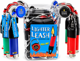 LIGHTER LEASH Premium Metal Case – 30 Pack