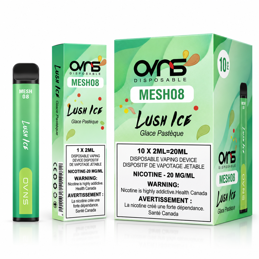 OVNS Mesh 08 - 2500 Puffs |20 Mg/ml | Mesh Coil Technology (Pack of 10 available)