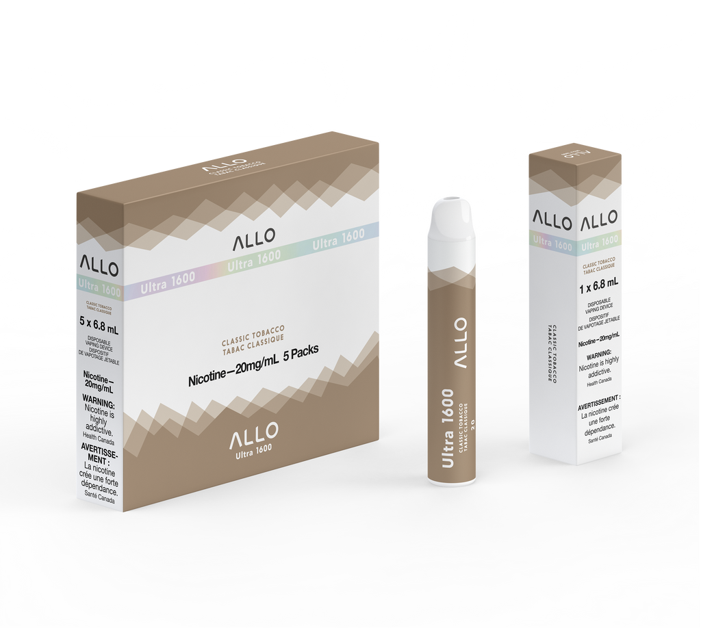 ALLO ULTRA 1600 DISPOSABLE 25PC/CARTOON