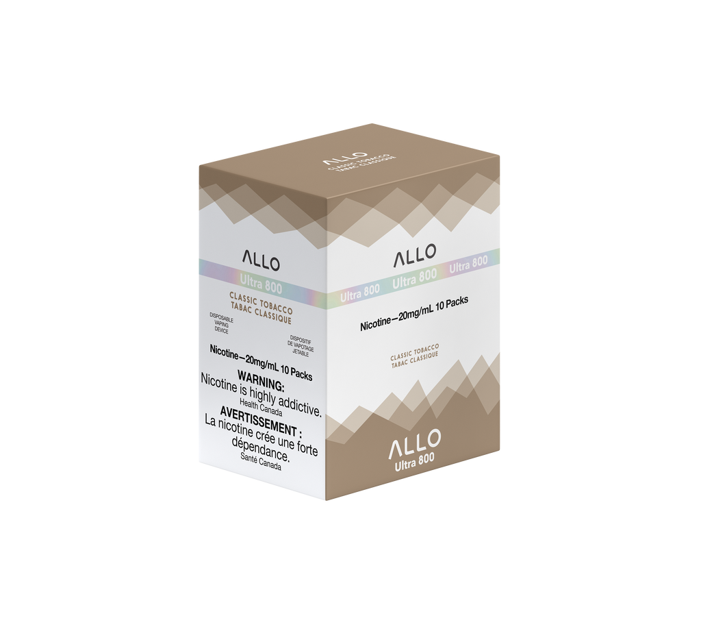 ALLO ULTRA 800 DISPOSABLE 10PC/CARTON
