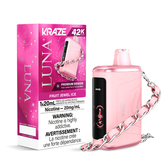 Kraze Luna 42K | Luxury Disposable Vape (20mL)