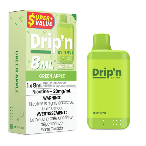 Drip'n by Envi 16K (Box of 5) | Wholesale Disposable Vapes Toronto