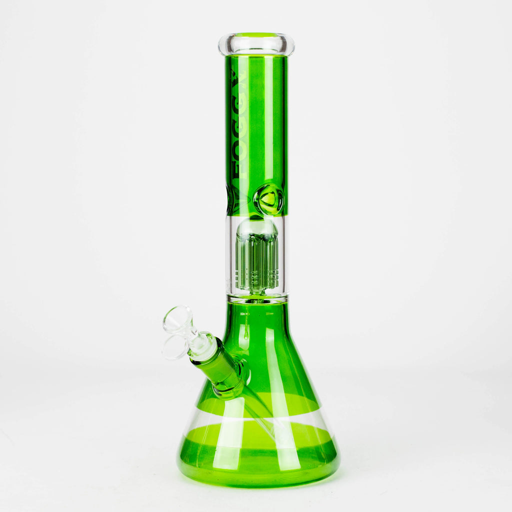 FOGGX 14" Colored Percolator Water Pipe | FTLL09 Wholesale
