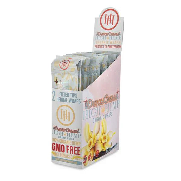 High Hemp Organic Wraps [Box of 25 Packs] | Wholesale