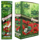 Juicy Jays Hemp Wraps Black & Blueberry Twist – 2 Pack (Box of 25) Wholesale Toronto
