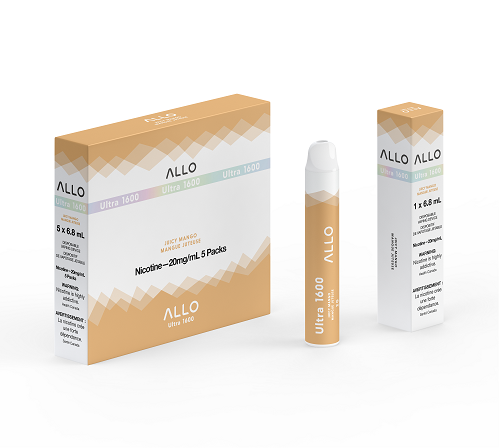 ALLO ULTRA 1600 DISPOSABLE 25PC/CARTOON