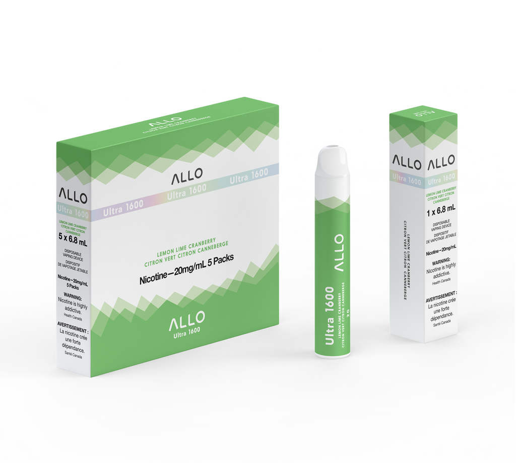 ALLO ULTRA 1600 DISPOSABLE 25PC/CARTOON