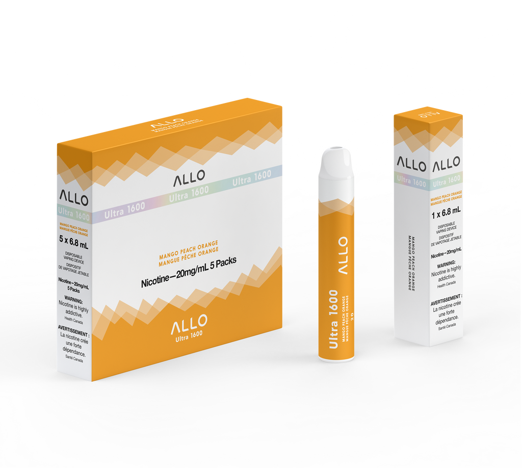 ALLO ULTRA 1600 DISPOSABLE 25PC/CARTOON