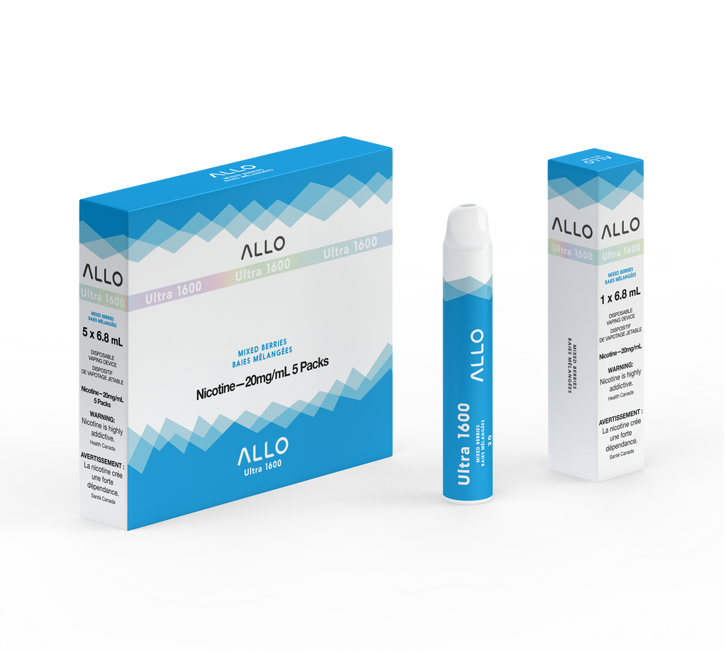ALLO ULTRA 1600 DISPOSABLE 25PC/CARTOON
