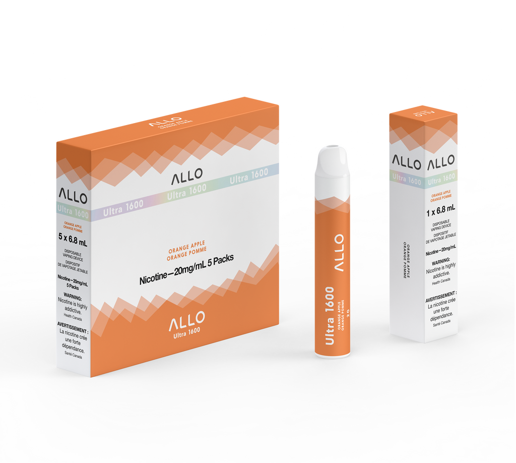 ALLO ULTRA 1600 DISPOSABLE 25PC/CARTOON