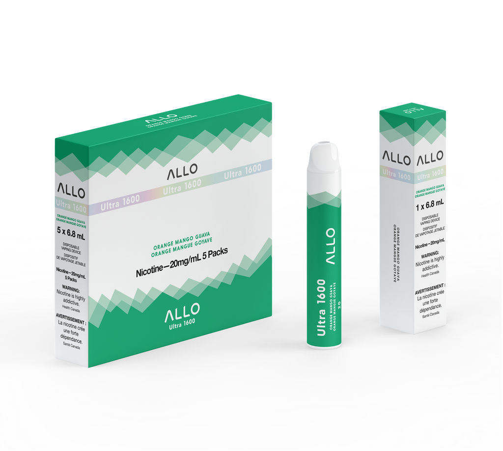 ALLO ULTRA 1600 DISPOSABLE 25PC/CARTOON