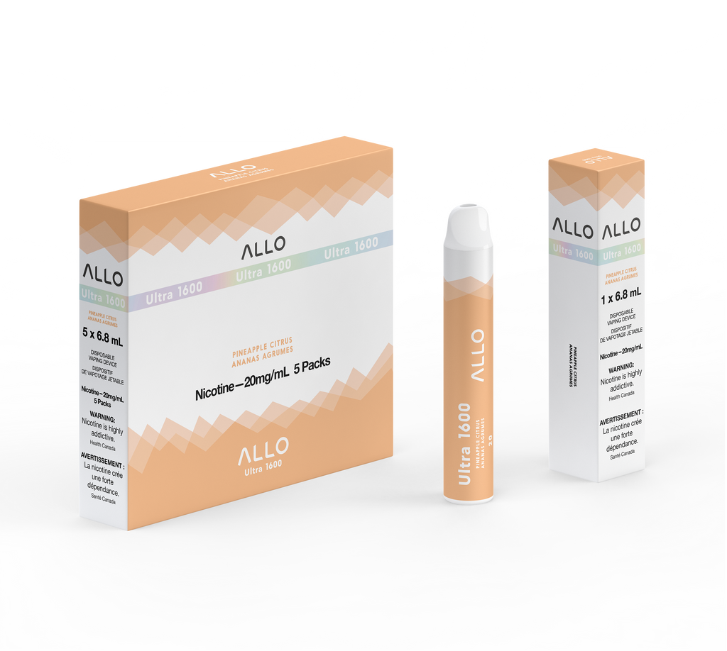 ALLO ULTRA 1600 DISPOSABLE 25PC/CARTOON