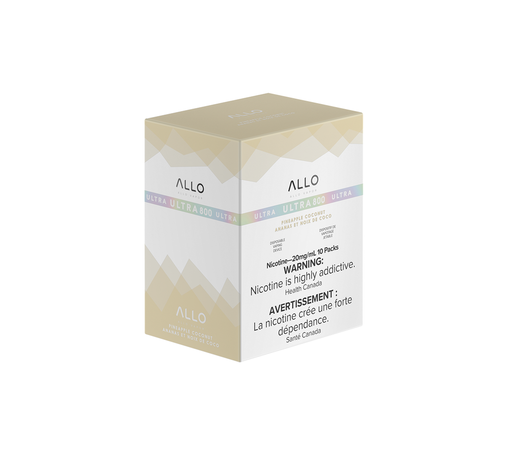 ALLO ULTRA 800 DISPOSABLE 10PC/CARTON