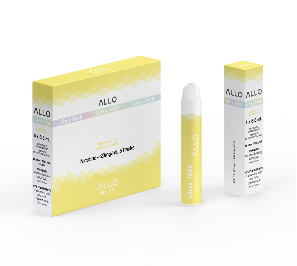 ALLO ULTRA 1600 DISPOSABLE 25PC/CARTOON