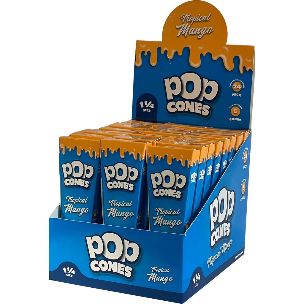 Pop Cones 1 1/4 Pre-Rolled Cones | 24 Pack Display