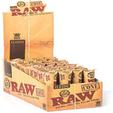 RAW Classic King Size Cones | 32 Pack Display
