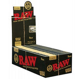 Raw Classic Black Single Wide 25Ct Case/24