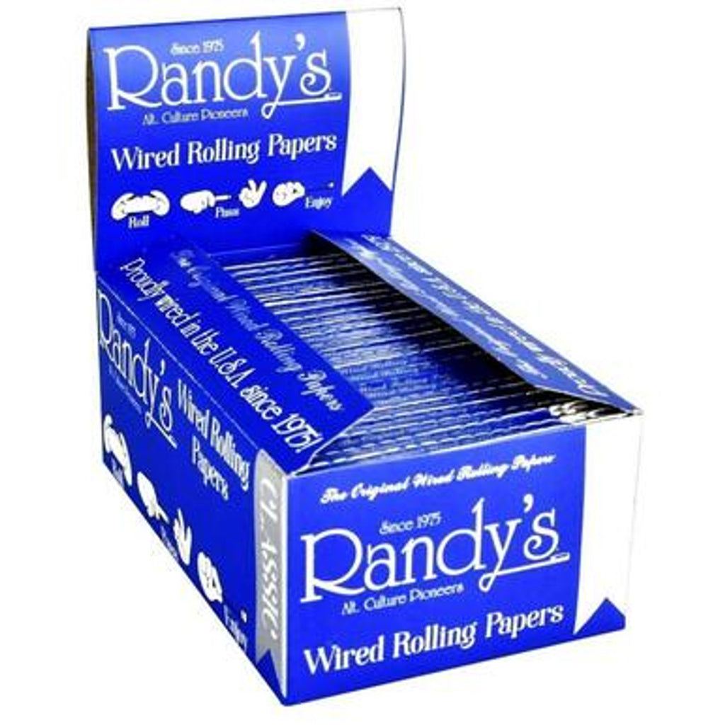 Randy?s Blue 1 1/4 Rolling Papers - 25ct