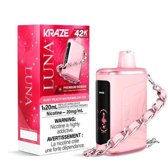 Kraze Luna 42K | Luxury Disposable Vape (20mL)